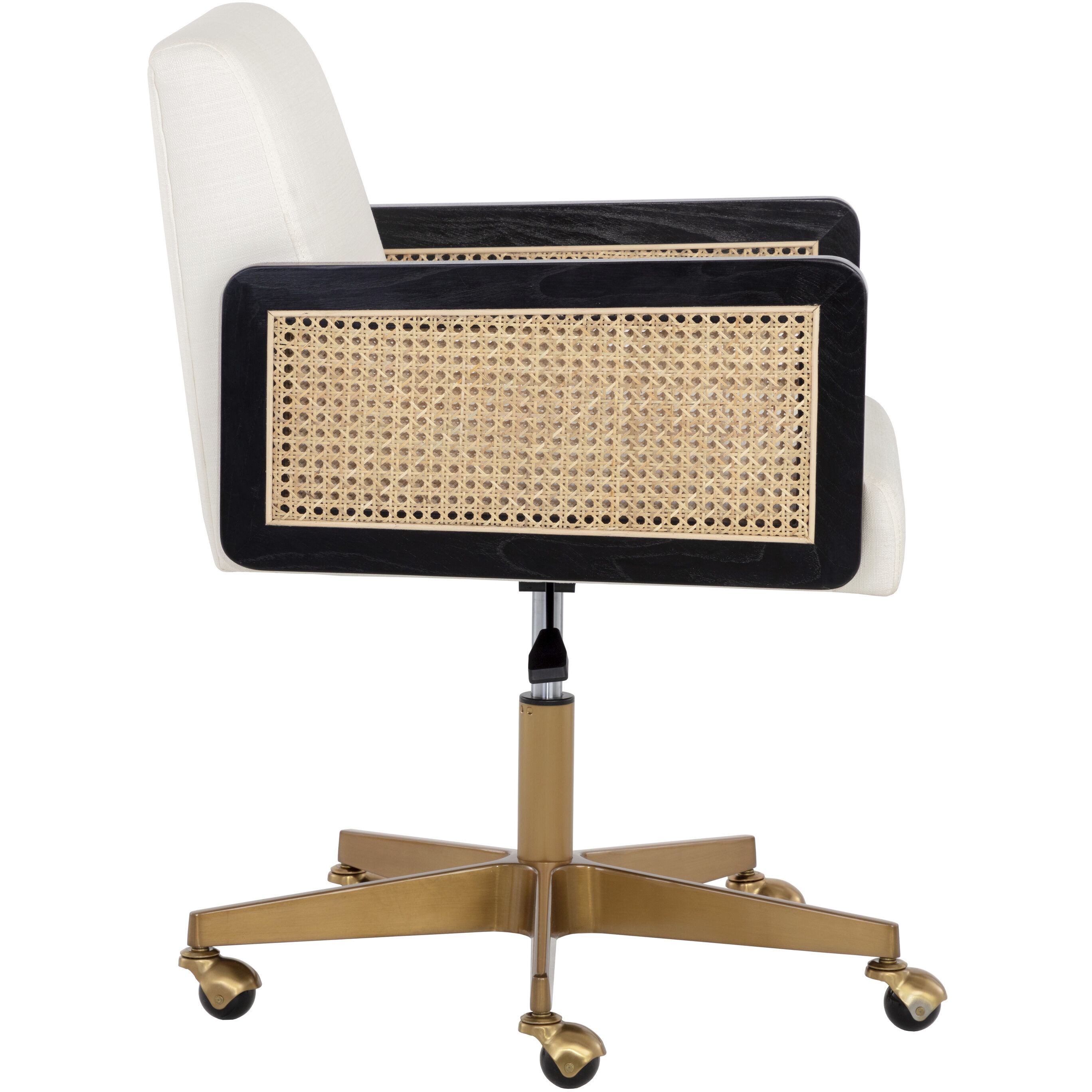 Claudette Linoso Ivory Office Chair